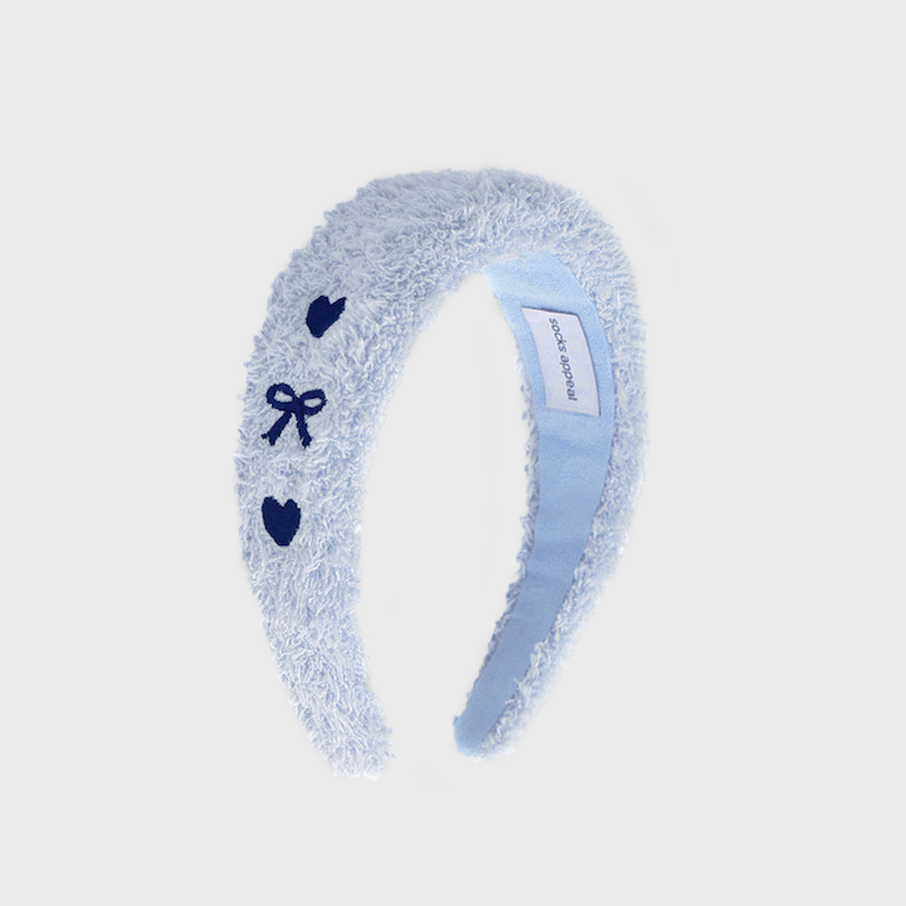 hair band heart blue (EVENT 20% OFF)