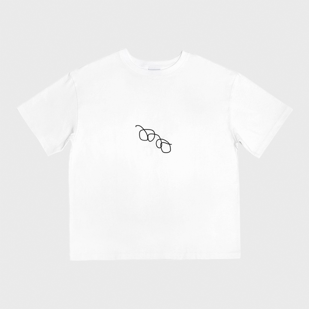 HIMAA t shirt spiral white (70%)